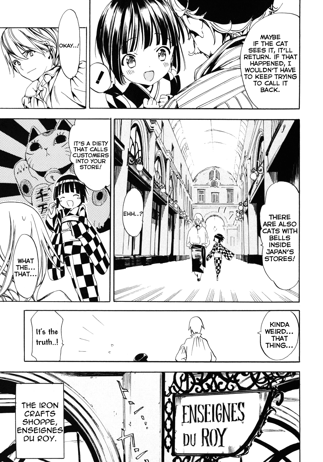 Ikoku Meiro no Croisée Chapter 5 page 7 - Chapter 5: The Cat Above the Roof