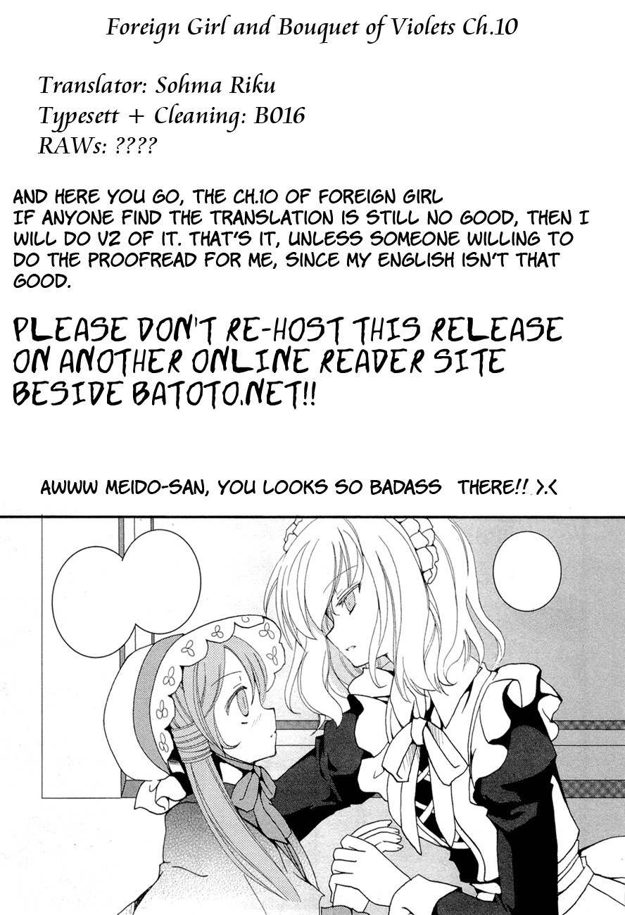 Ikoku Shoujo to Sumire no Hanataba Chapter 10 page 1 - Chapter 10