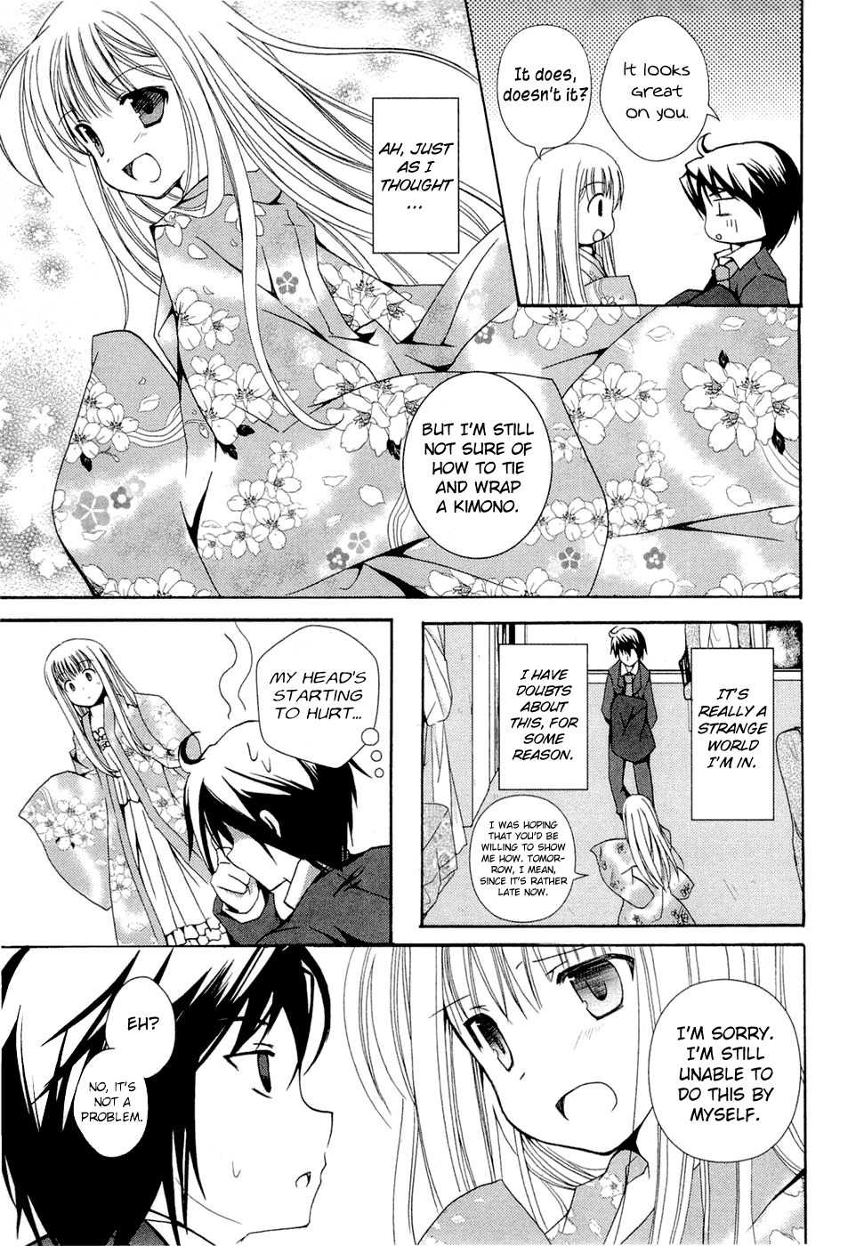 Ikoku Shoujo to Sumire no Hanataba Chapter 3 page 17 - Chapter 3
