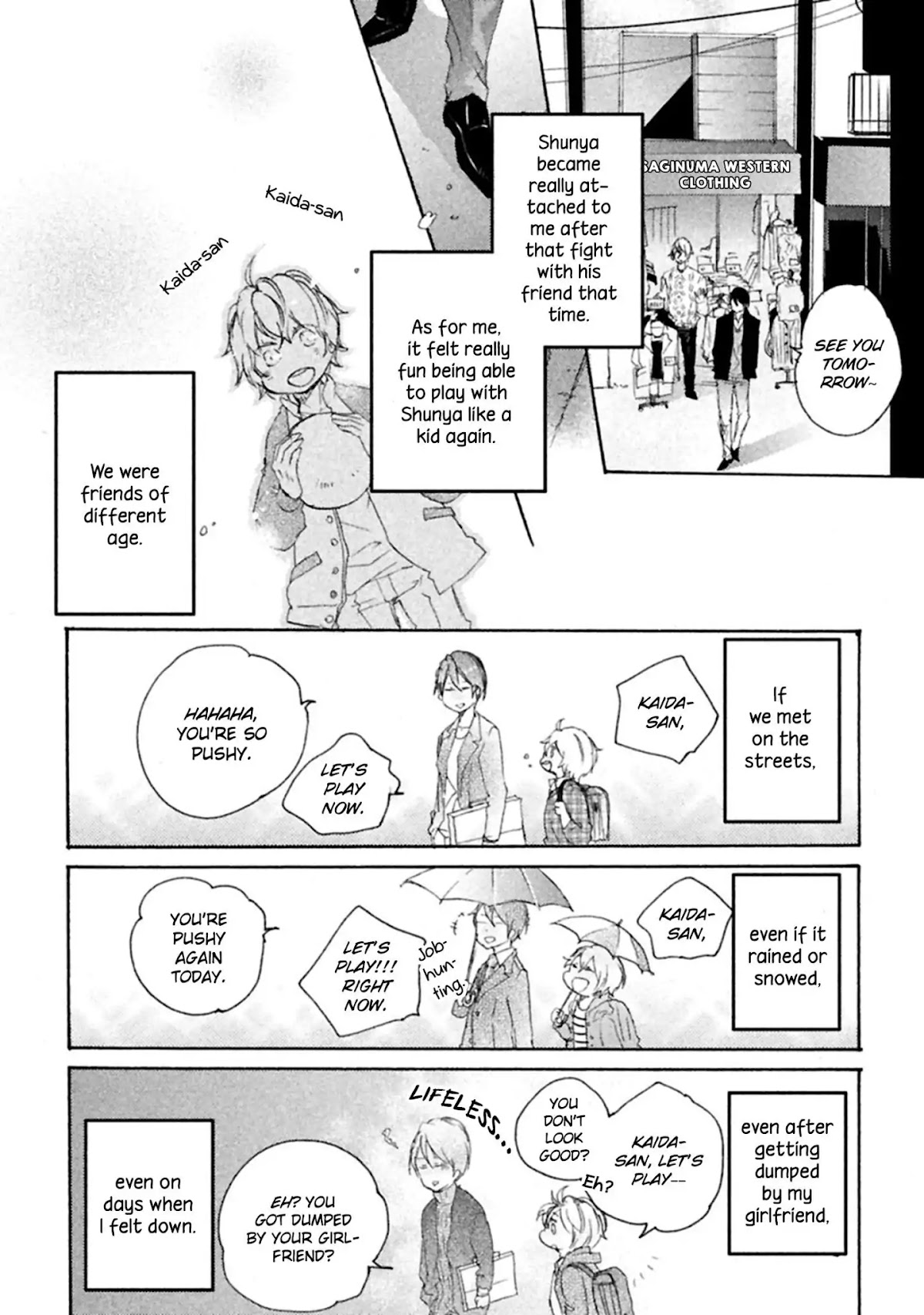 Ikujinashi no Koi Chapter 4 page 12 - Chapter 4: To Meet You