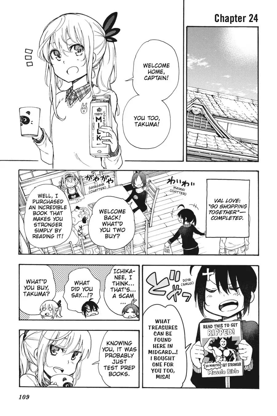 Ikusa x Koi Chapter 24 page 1 - Chapter 24: The Drunk Maiden