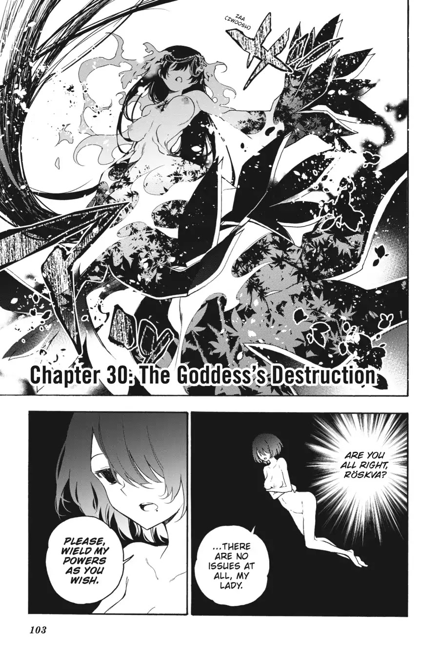 Ikusa x Koi Chapter 30 page 1 - Chapter 30: The Goddess's Destruction