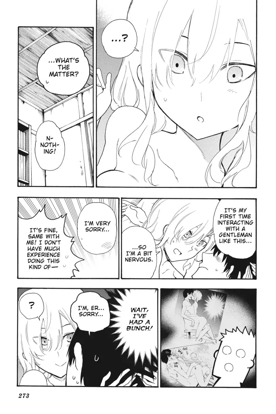 Ikusa x Koi Chapter 34 page 17 - Chapter 34: The Sleeping Nearby Maiden