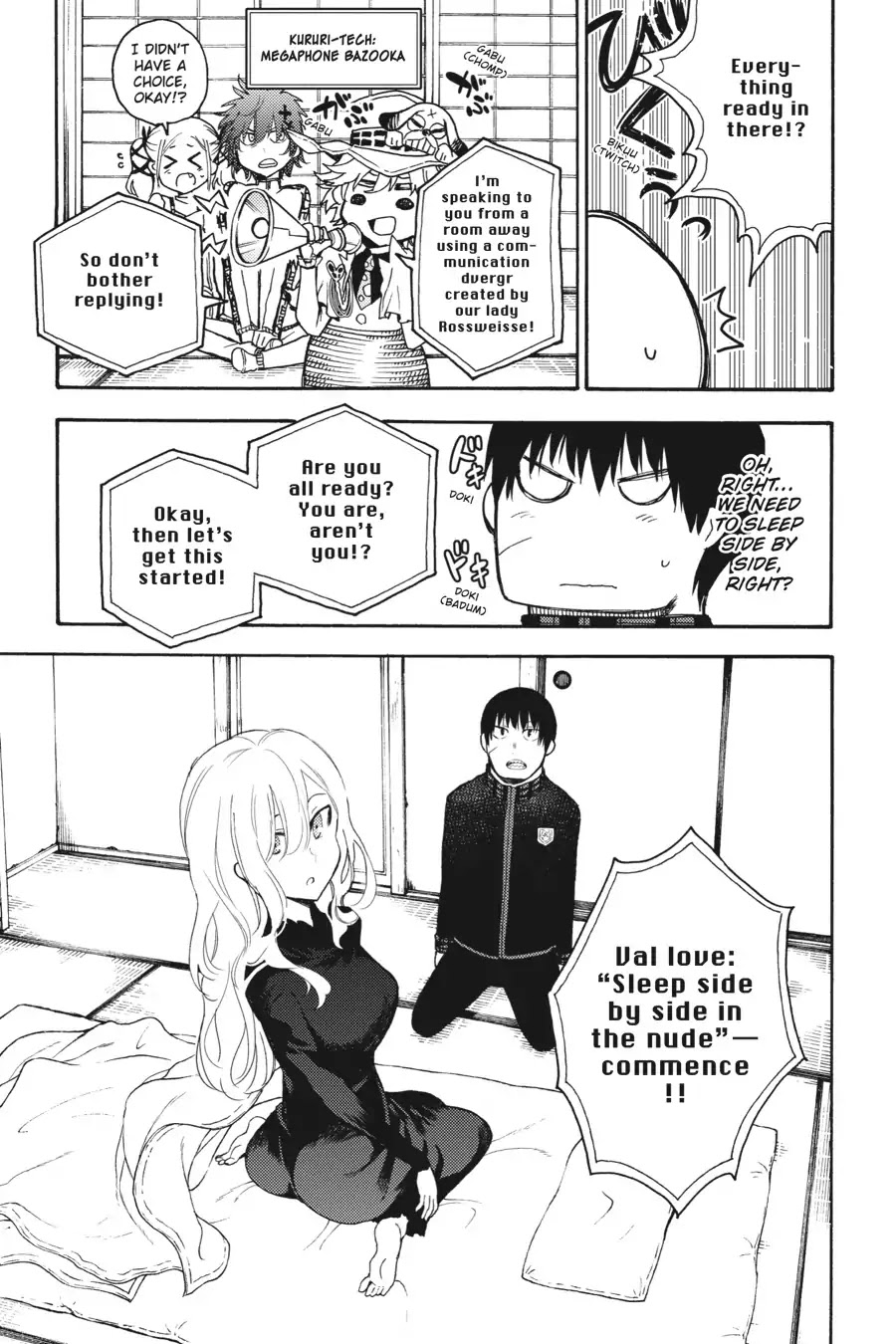 Ikusa x Koi Chapter 34 page 9 - Chapter 34: The Sleeping Nearby Maiden