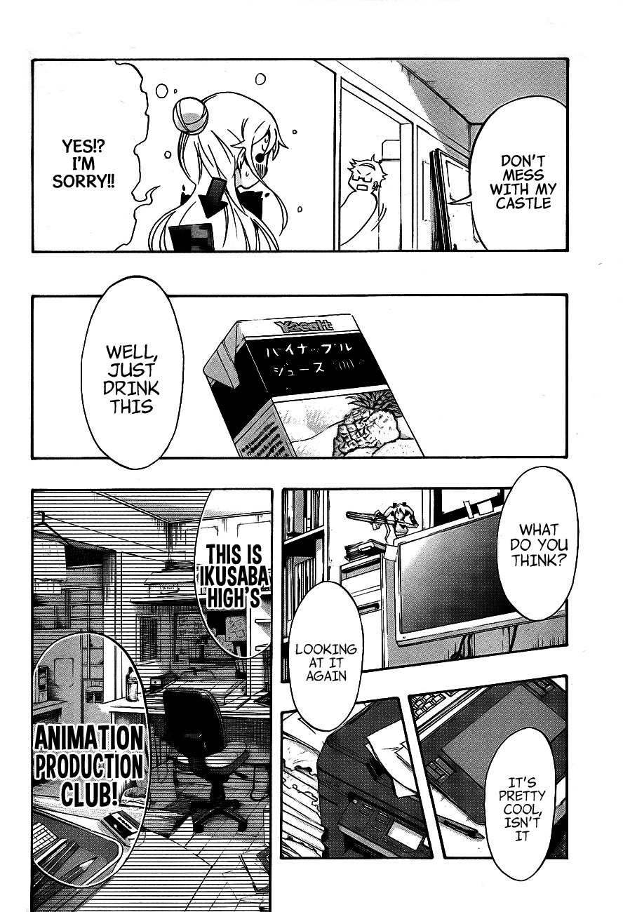 Ikusaba Animation Chapter 2 page 21 - Chapter 2: "Give Your Voice To Our Anime!!!"