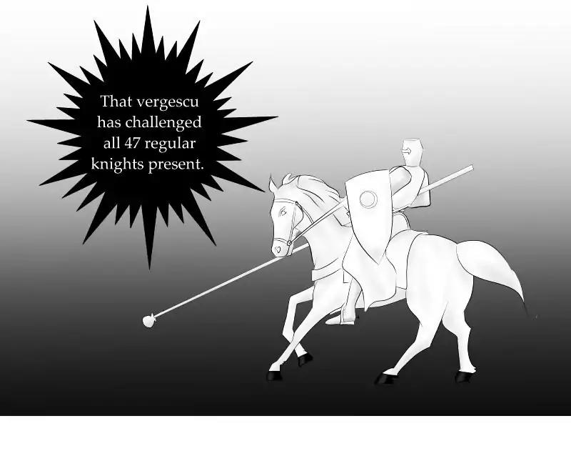 Il Chevalier Mesfais (The Knight who Sinned) Chapter 1.4 page 1 - Chapter 1.4: Vergescu (part d)