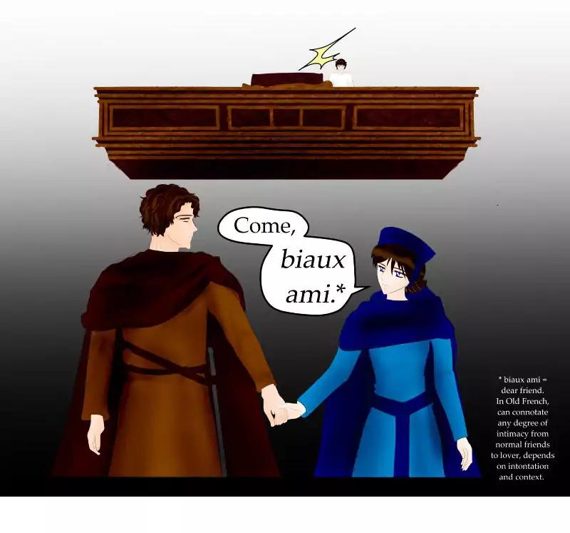 Il Chevalier Mesfais (The Knight who Sinned) Chapter 1.6 page 1 - Chapter 1.6: Vergescu (part f)