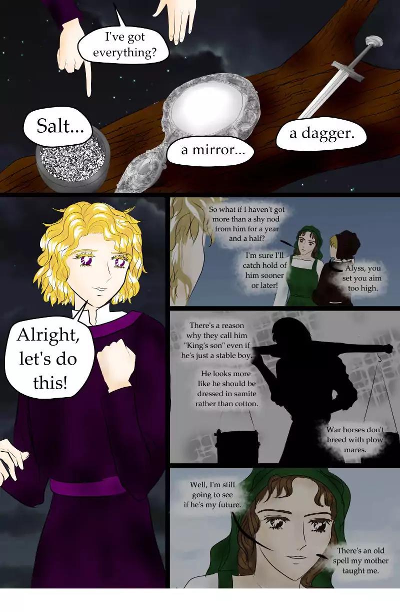 Il Chevalier Mesfais (The Knight who Sinned) Chapter 2.1 page 3 - Chapter 2.1: White Enchantress (part a)