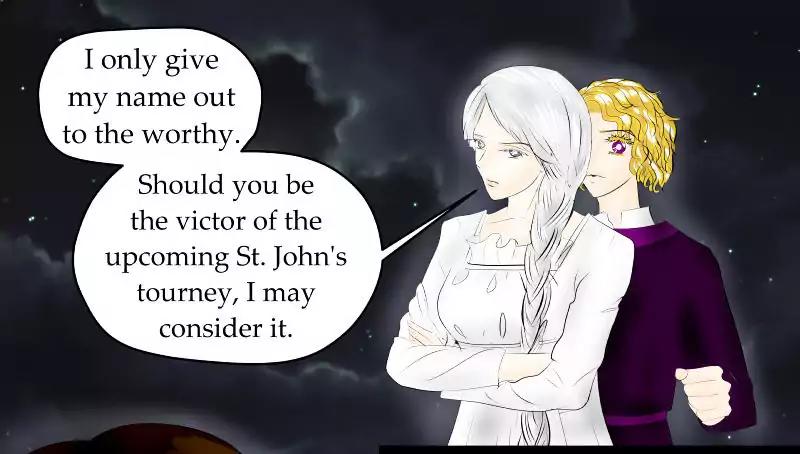 Il Chevalier Mesfais (The Knight who Sinned) Chapter 2.2 page 1 - Chapter 2.2: White Enchantress (part b)