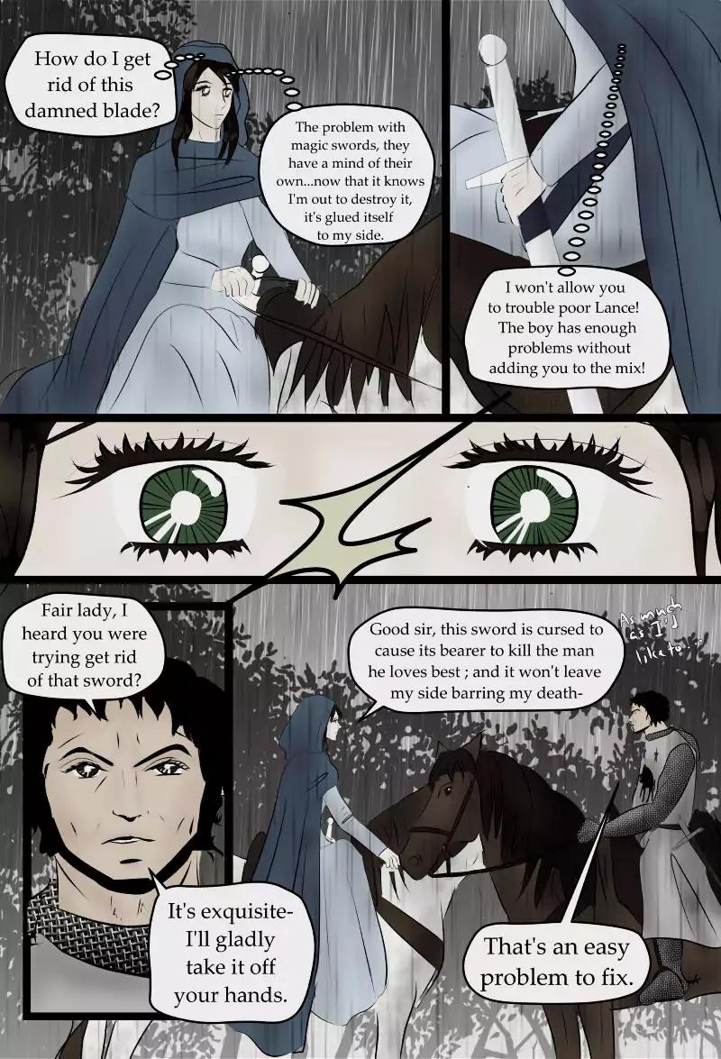 Il Chevalier Mesfais (The Knight who Sinned) Chapter 2.3 page 13 - Chapter 2.3: White Enchantress (part c)