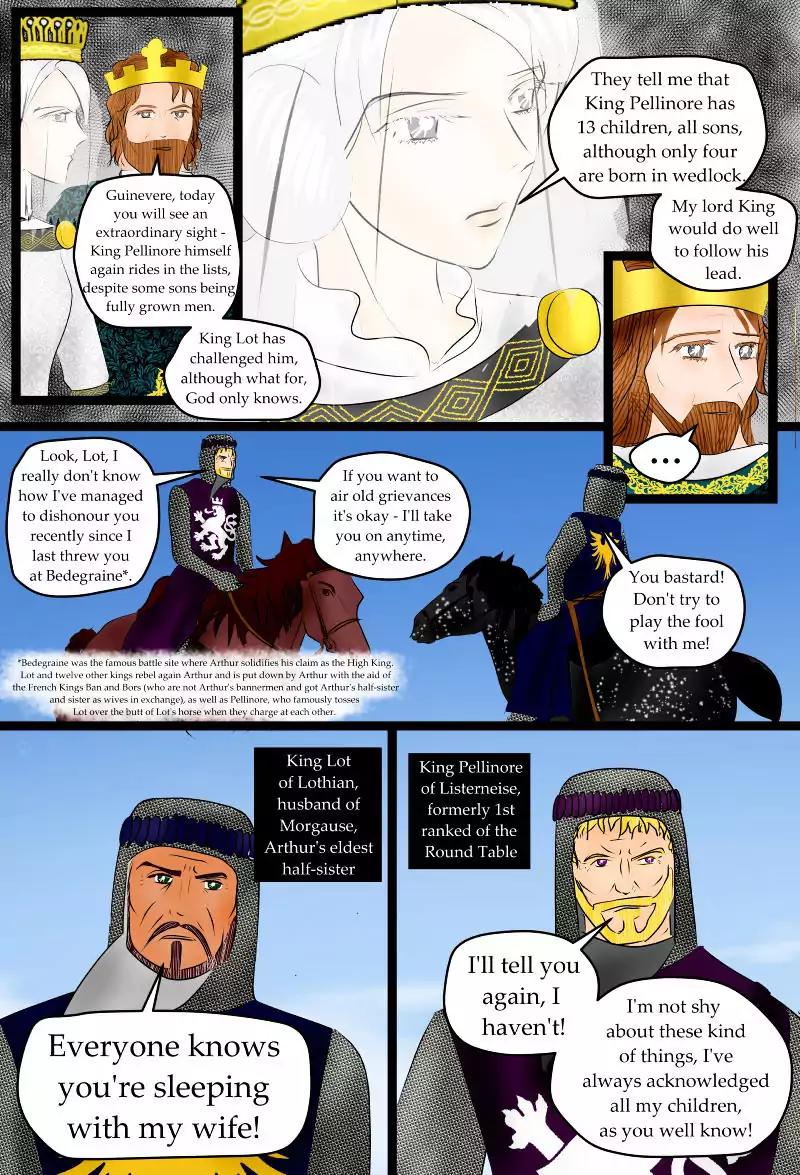 Il Chevalier Mesfais (The Knight who Sinned) Chapter 2.3 page 4 - Chapter 2.3: White Enchantress (part c)