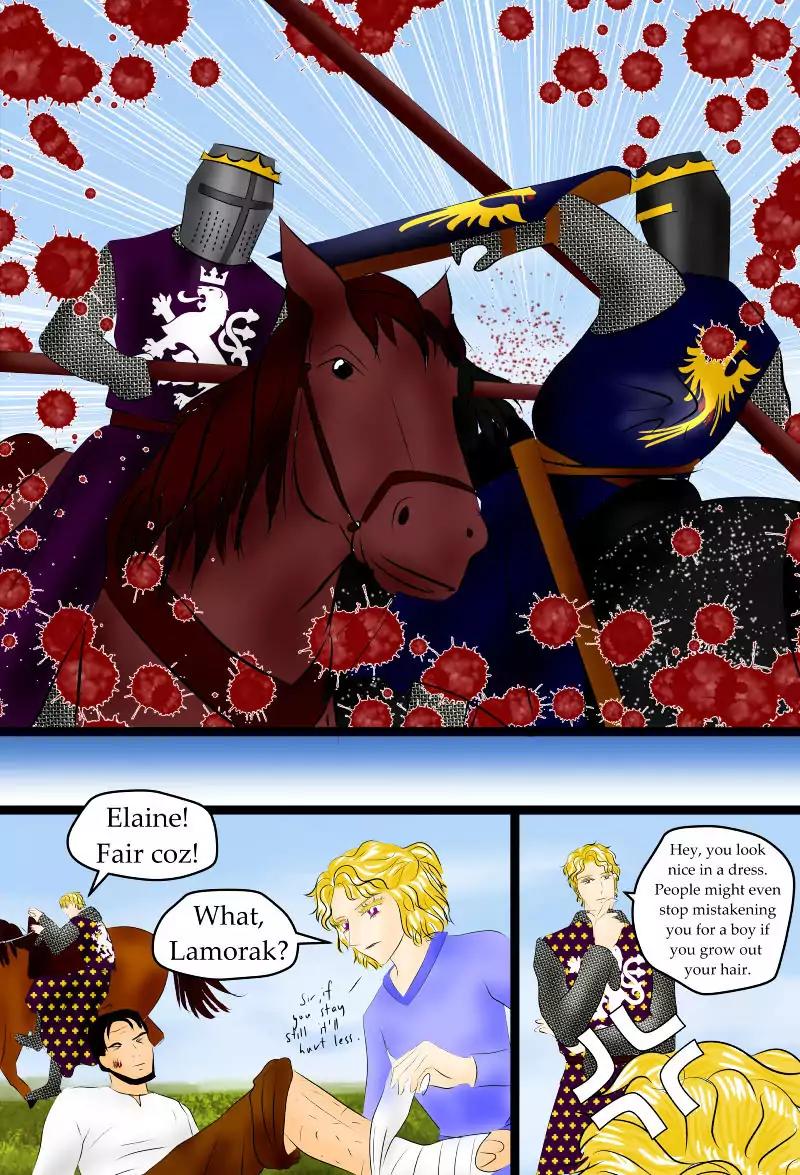 Il Chevalier Mesfais (The Knight who Sinned) Chapter 2.3 page 6 - Chapter 2.3: White Enchantress (part c)