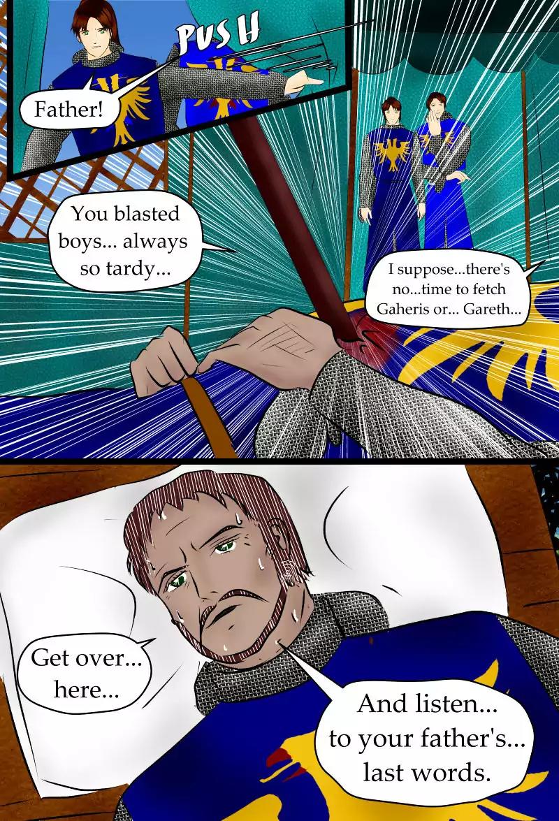 Il Chevalier Mesfais (The Knight who Sinned) Chapter 2.3 page 9 - Chapter 2.3: White Enchantress (part c)