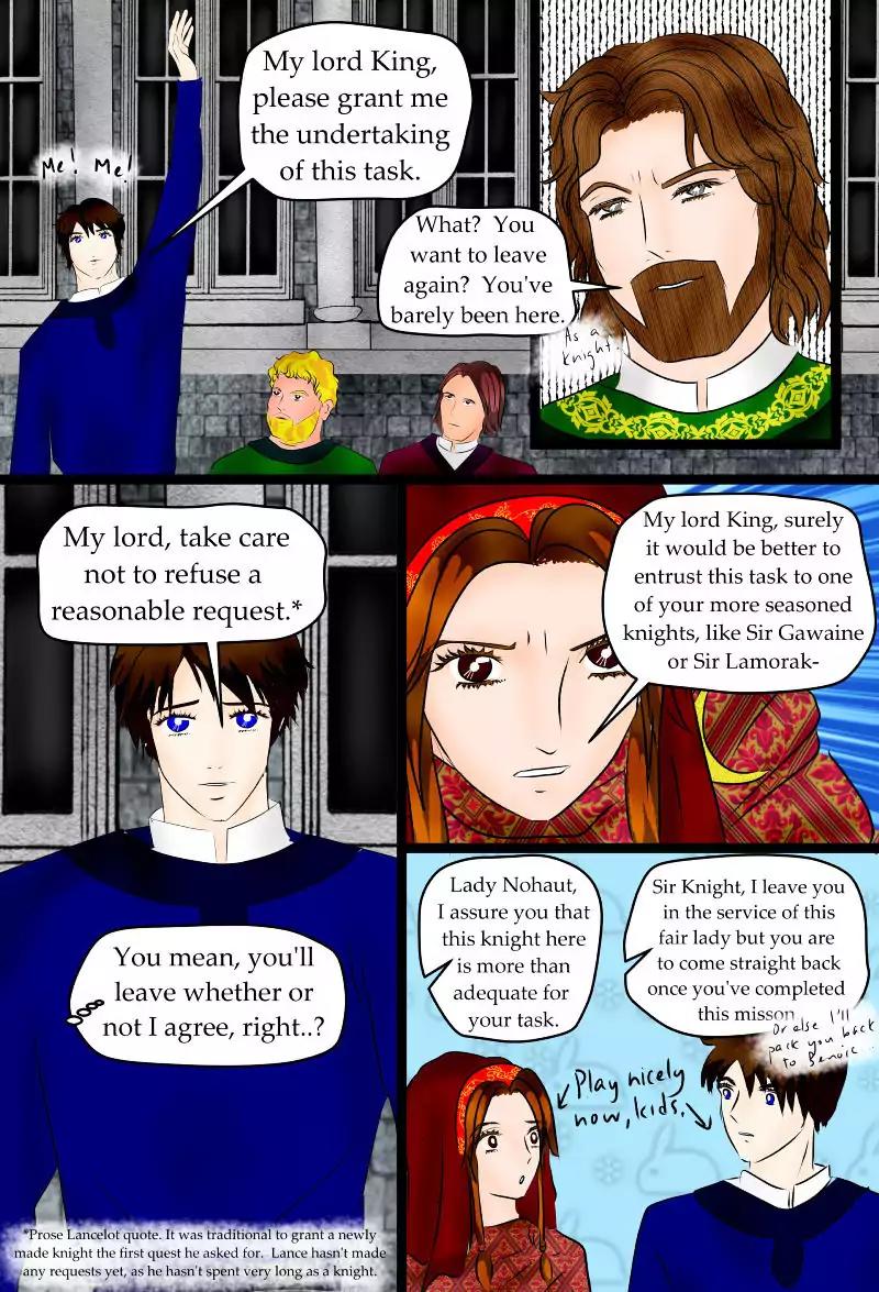 Il Chevalier Mesfais (The Knight who Sinned) Chapter 3.1 page 10 - Chapter 3.1: Dolorous Guard (part a)
