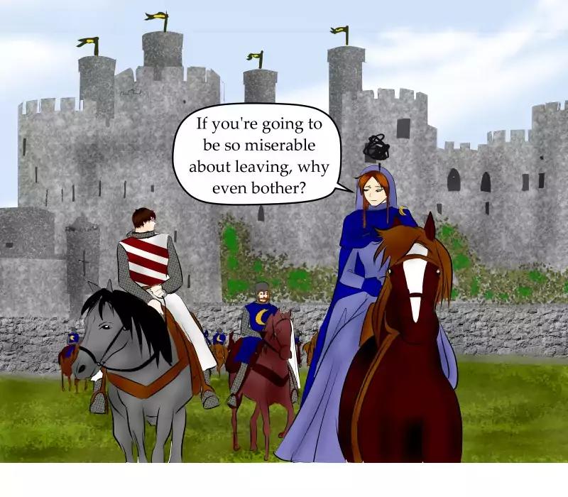 Il Chevalier Mesfais (The Knight who Sinned) Chapter 3.2 page 1 - Chapter 3.2: Dolorous Guard (part b)