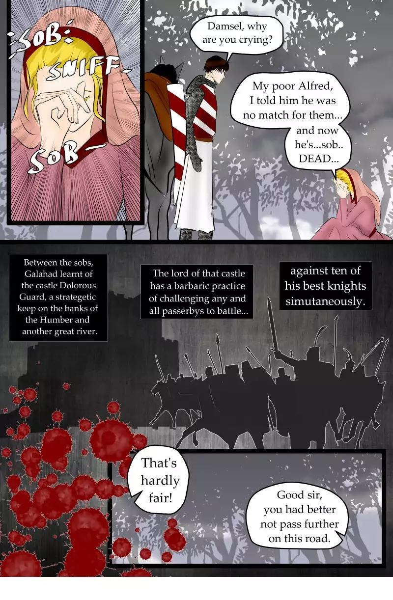 Il Chevalier Mesfais (The Knight who Sinned) Chapter 3.2 page 5 - Chapter 3.2: Dolorous Guard (part b)