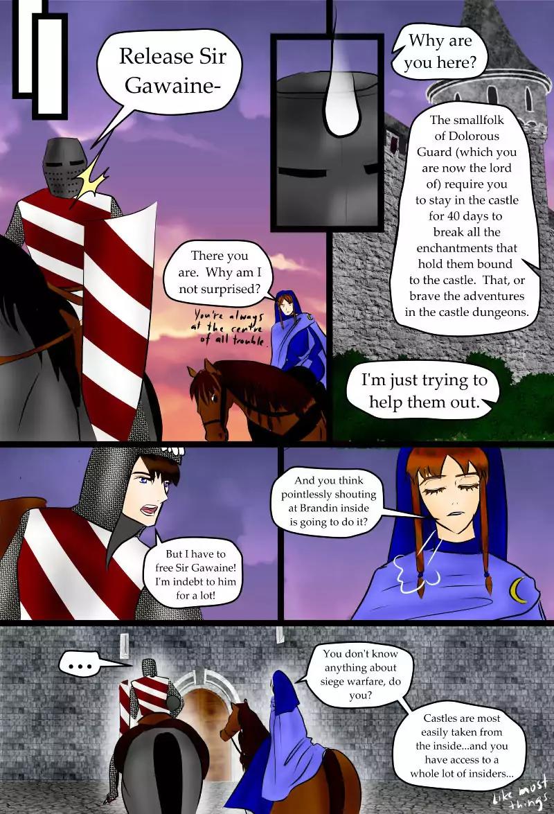 Il Chevalier Mesfais (The Knight who Sinned) Chapter 3.3 page 12 - Chapter 3.3: Dolorous Guard (part c)