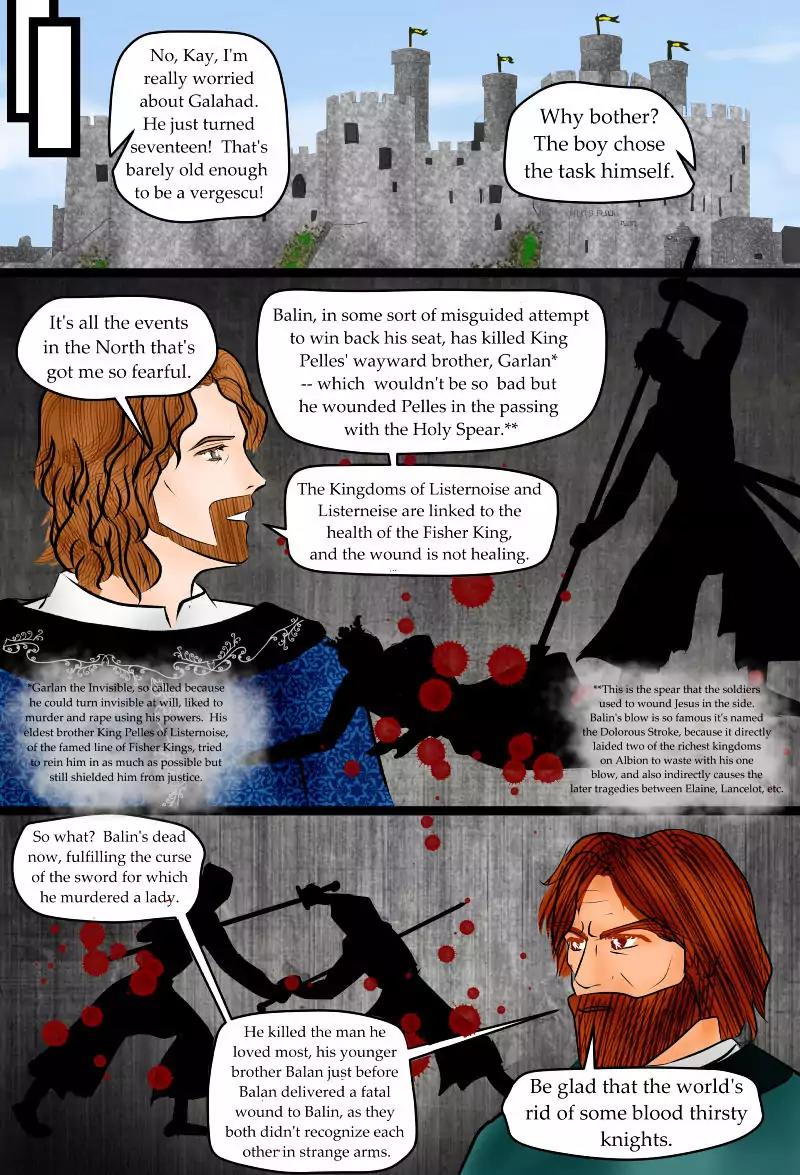 Il Chevalier Mesfais (The Knight who Sinned) Chapter 3.3 page 4 - Chapter 3.3: Dolorous Guard (part c)