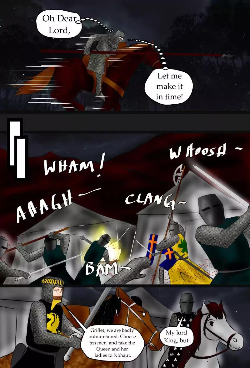 Il Chevalier Mesfais (The Knight who Sinned) Chapter 3.4 page 5 - Chapter 3.4: Dolorous Guard (part d)