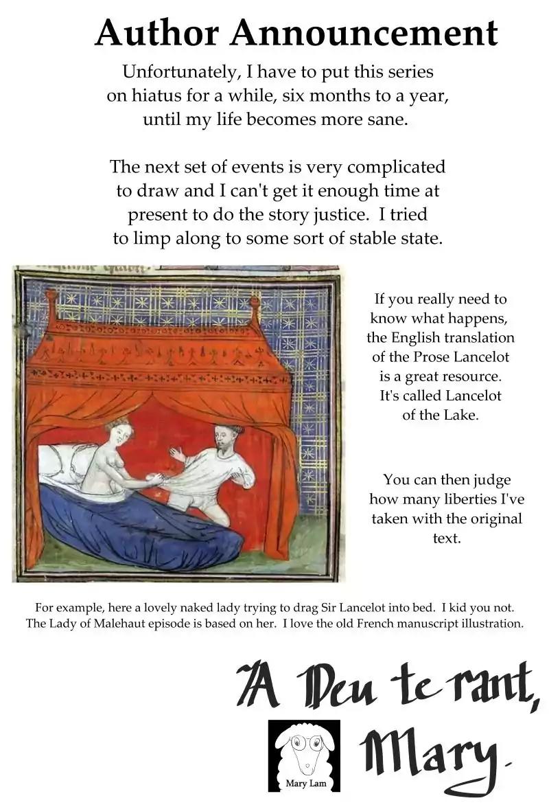 Il Chevalier Mesfais (The Knight who Sinned) Chapter 4.7 page 1 - Announcement