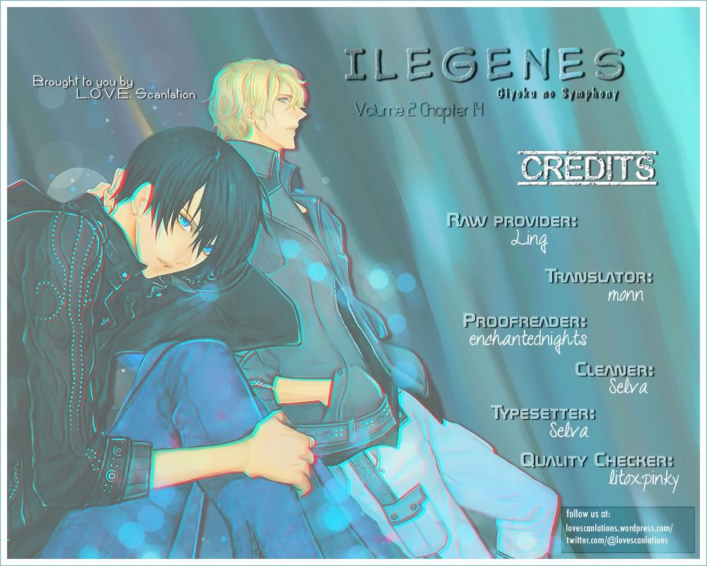 Ilegenes - Giyoku no Koukyoukyoku Chapter 14 page 1 - Chapter 14