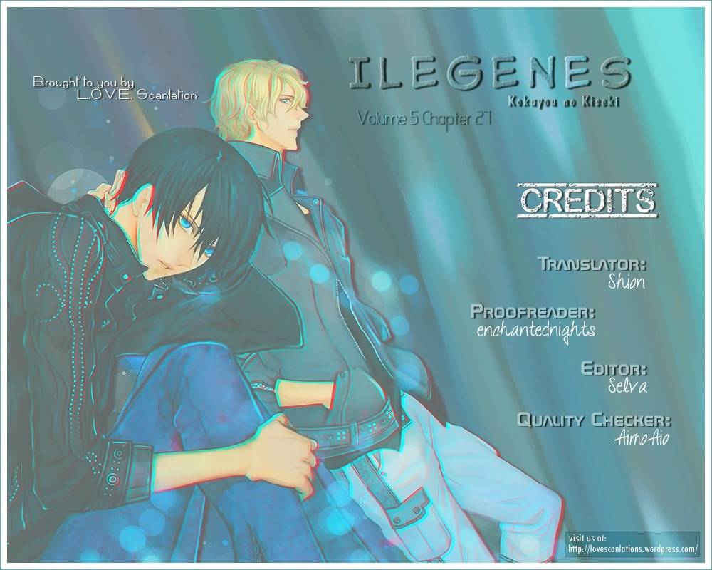Ilegenes - Kokuyou no Kiseki Chapter 27 page 1 - Chapter 27