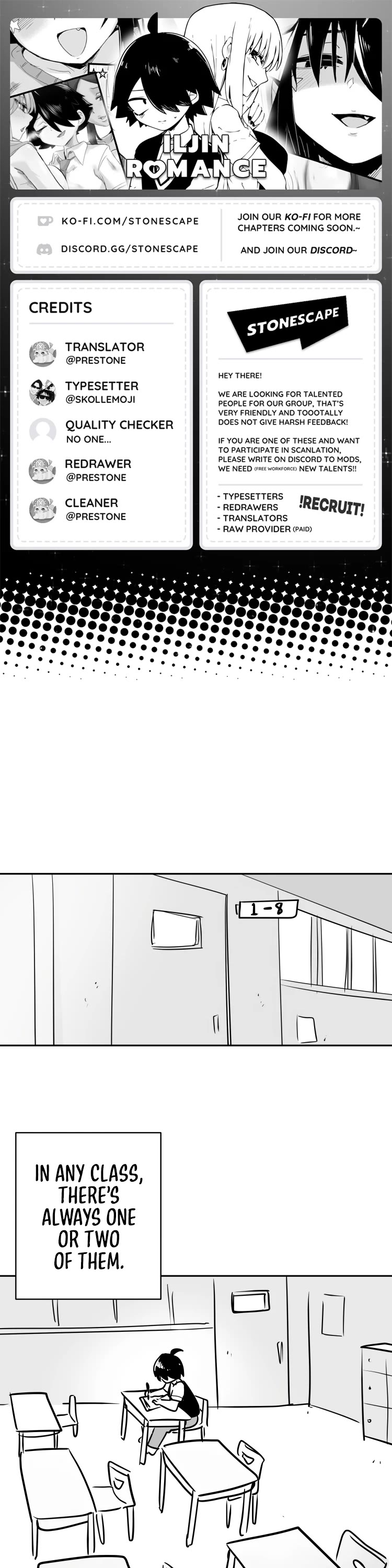 Iljin Romance Chapter 1 page 1 - Chapter 1: Iljina and Jin