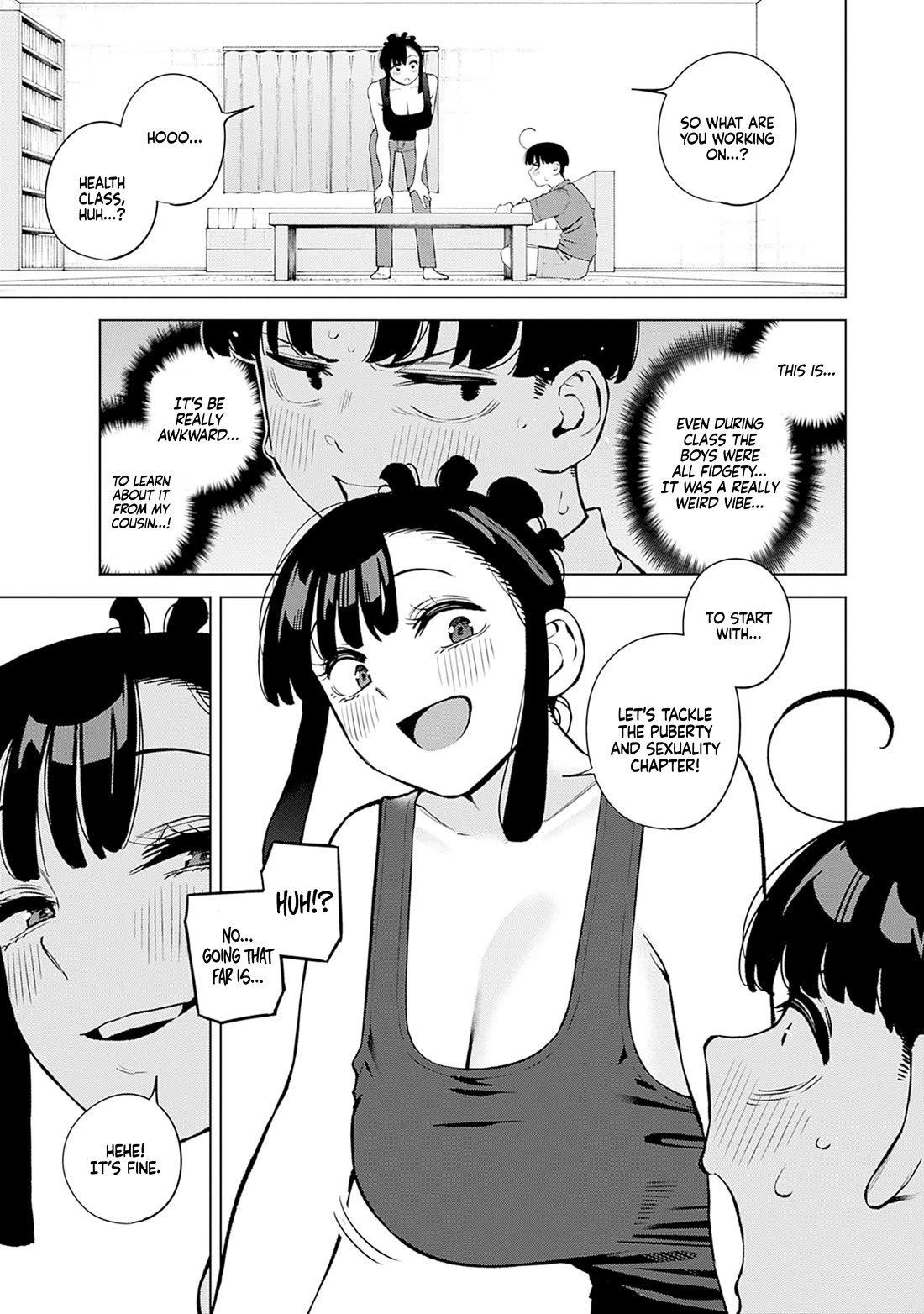 I'll Be Spoiled by My Big Sis Cousin? Chapter 10 page 7 - Chapter 10: Health class with Onee-chan♥