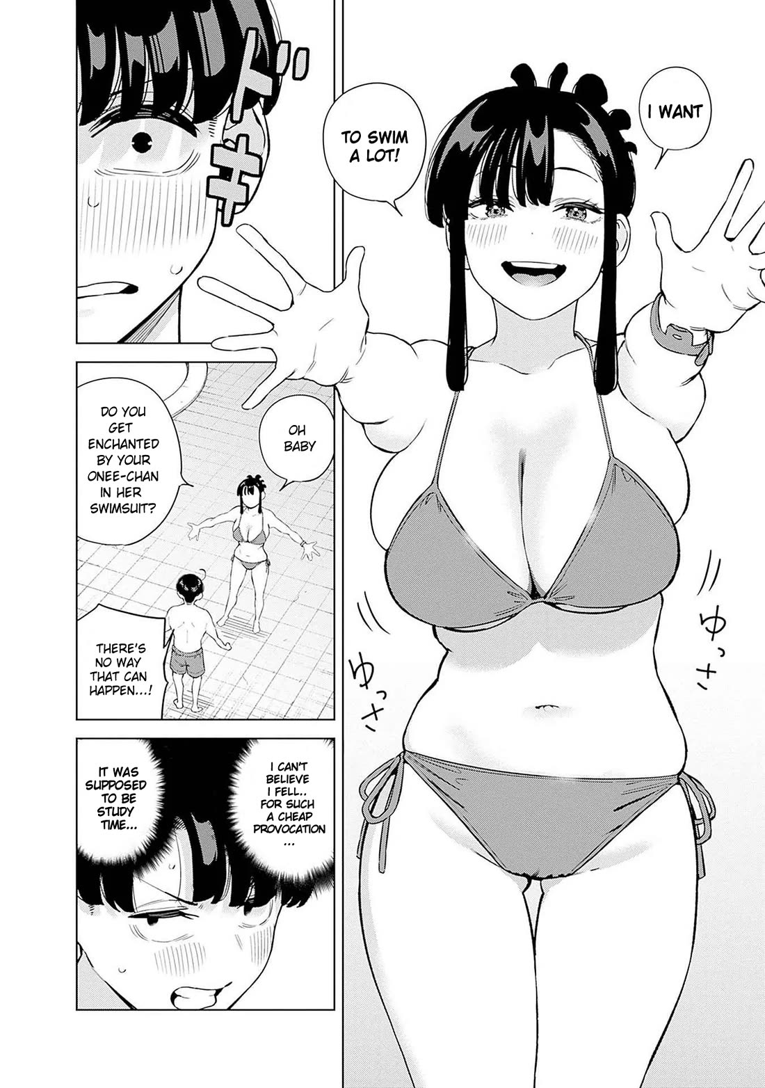 I'll Be Spoiled by My Big Sis Cousin? Chapter 11 page 3 - Chapter 11: Let's Swim Together ♥︎