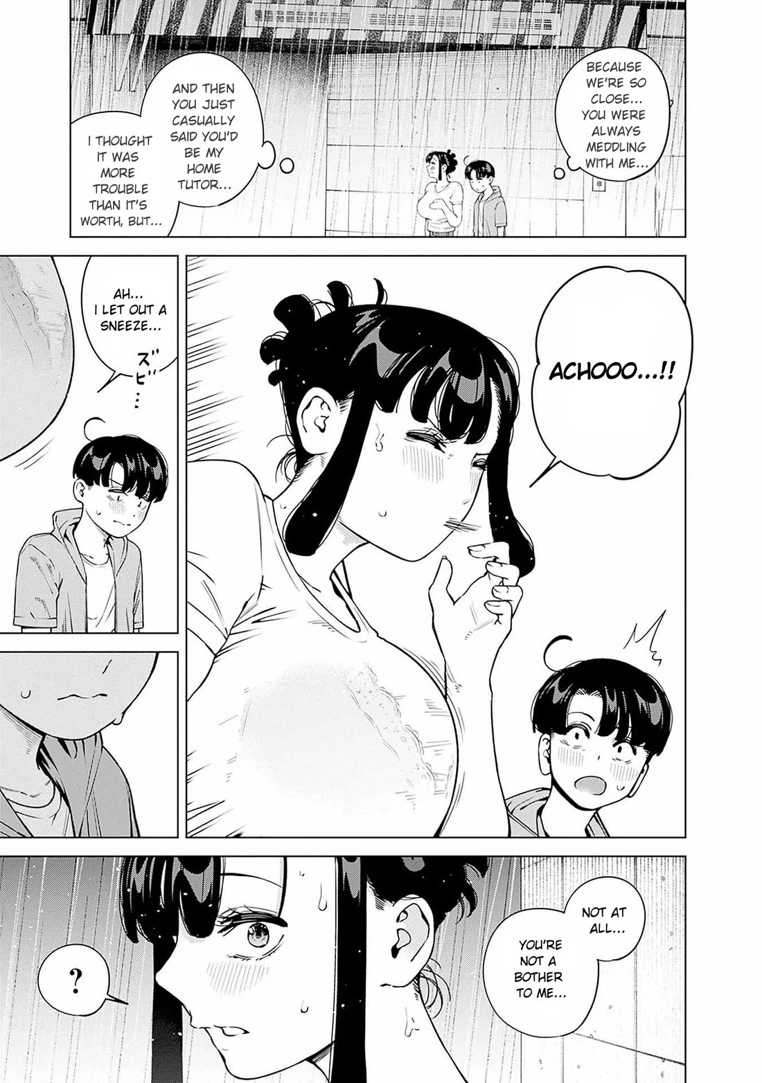 I'll Be Spoiled by My Big Sis Cousin? Chapter 14 page 11 - Chapter 14: Seeking Shelter from the Rain with my Onee-chan ♥︎