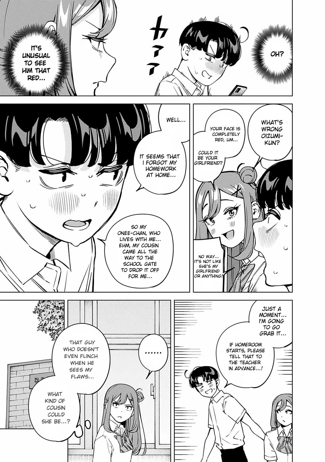 I'll Be Spoiled by My Big Sis Cousin? Chapter 16 page 15 - Chapter 16: Class President in Trouble ♥︎