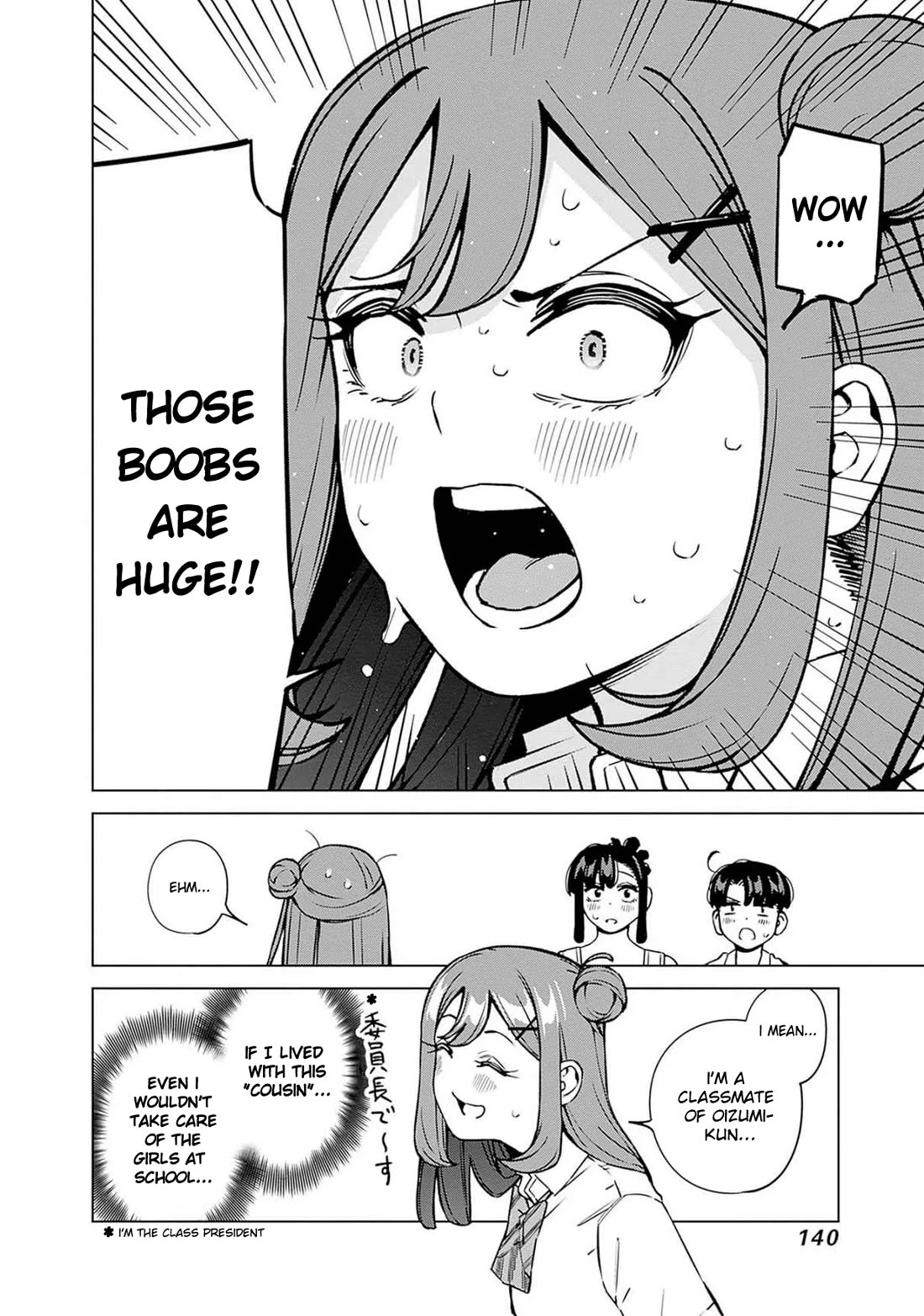 I'll Be Spoiled by My Big Sis Cousin? Chapter 16 page 18 - Chapter 16: Class President in Trouble ♥︎