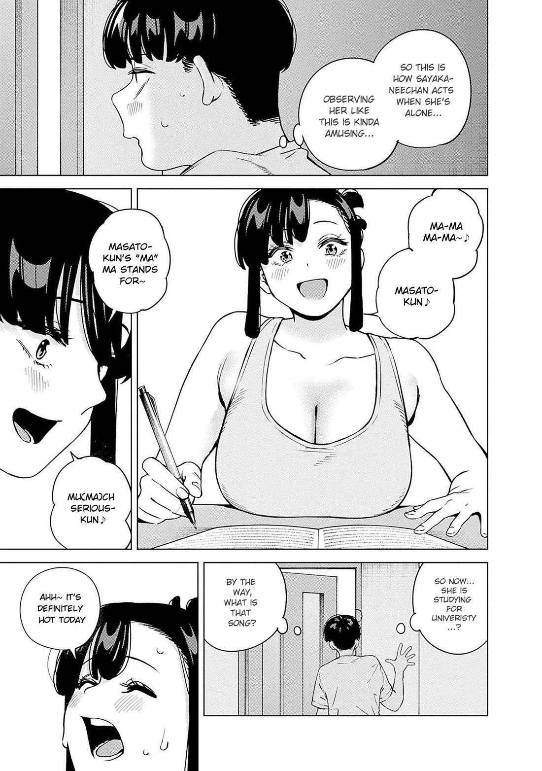 I'll Be Spoiled by My Big Sis Cousin? Chapter 17 page 9 - Chapter 17: Peeking at Onee-chan ♥︎