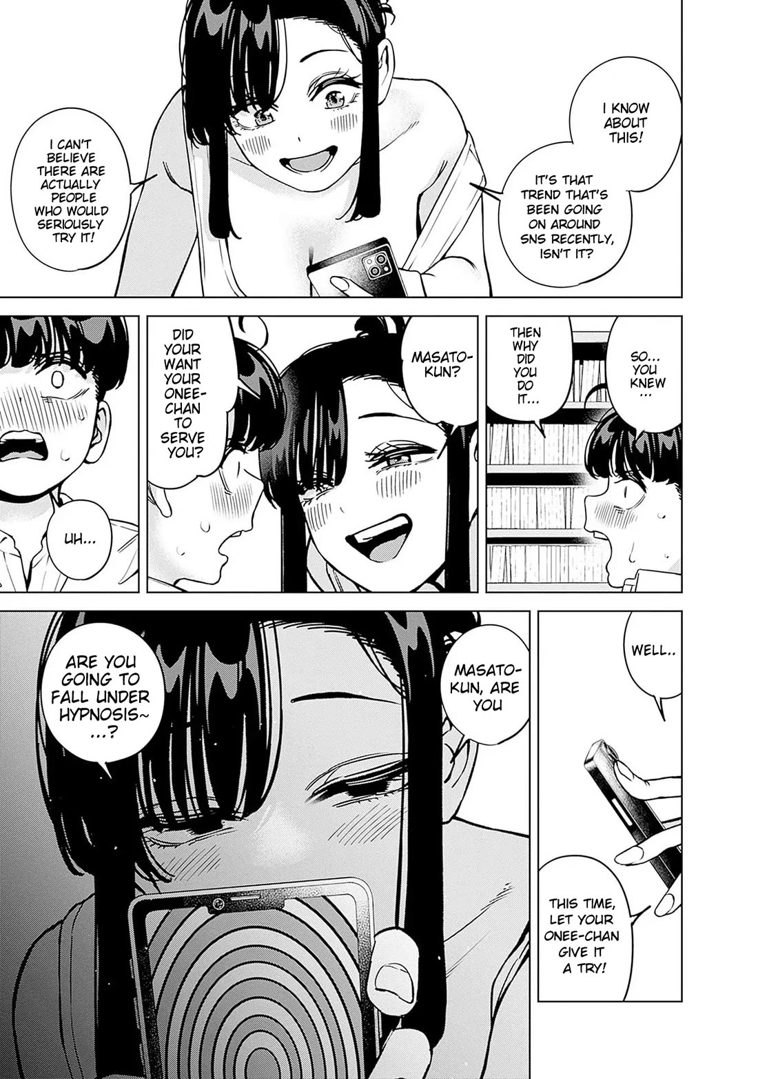 I'll Be Spoiled by My Big Sis Cousin? Chapter 21 page 15 - Chapter 21: Doing Hypnosis on my Onee-chan ♥︎