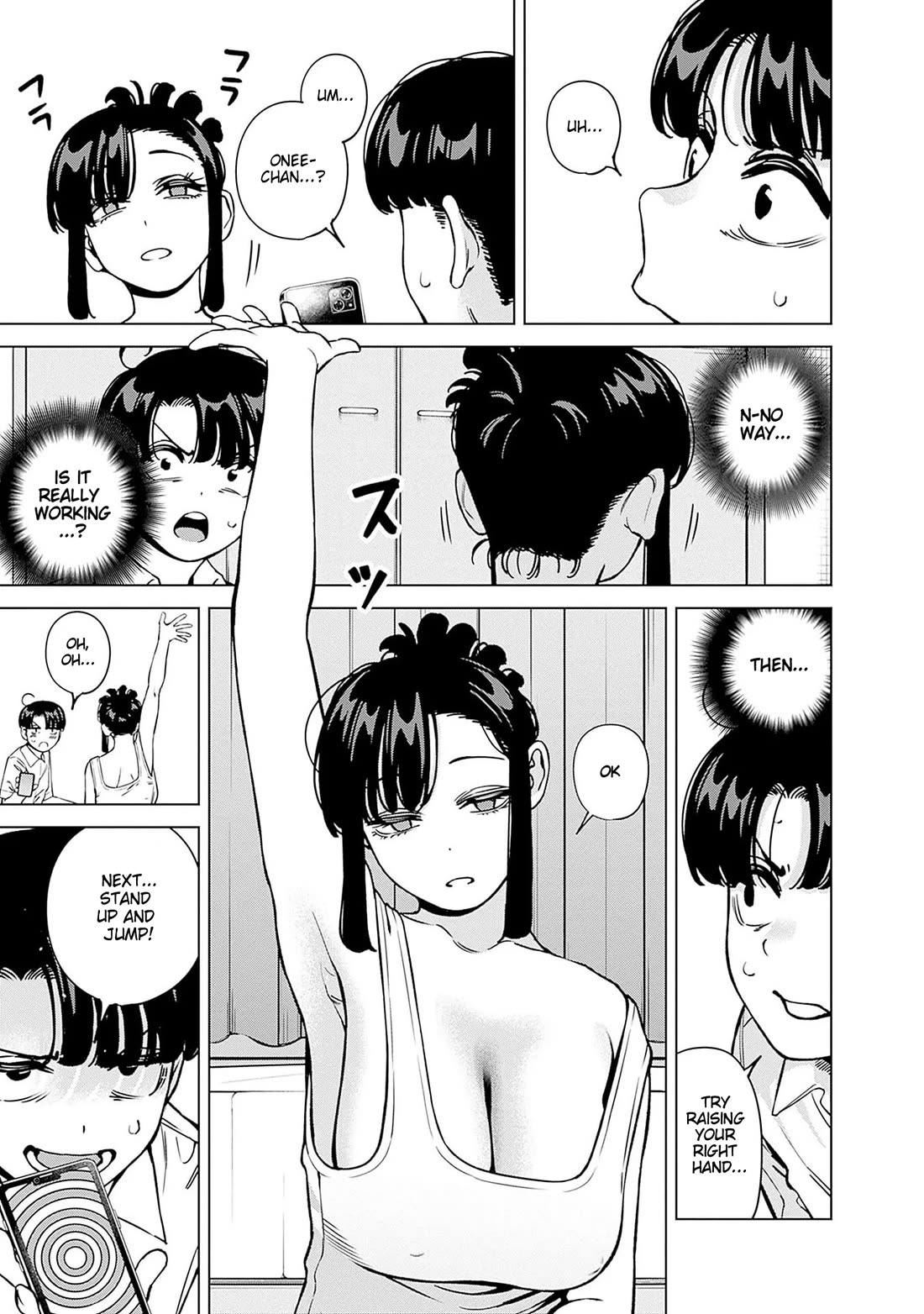 I'll Be Spoiled by My Big Sis Cousin? Chapter 21 page 7 - Chapter 21: Doing Hypnosis on my Onee-chan ♥︎