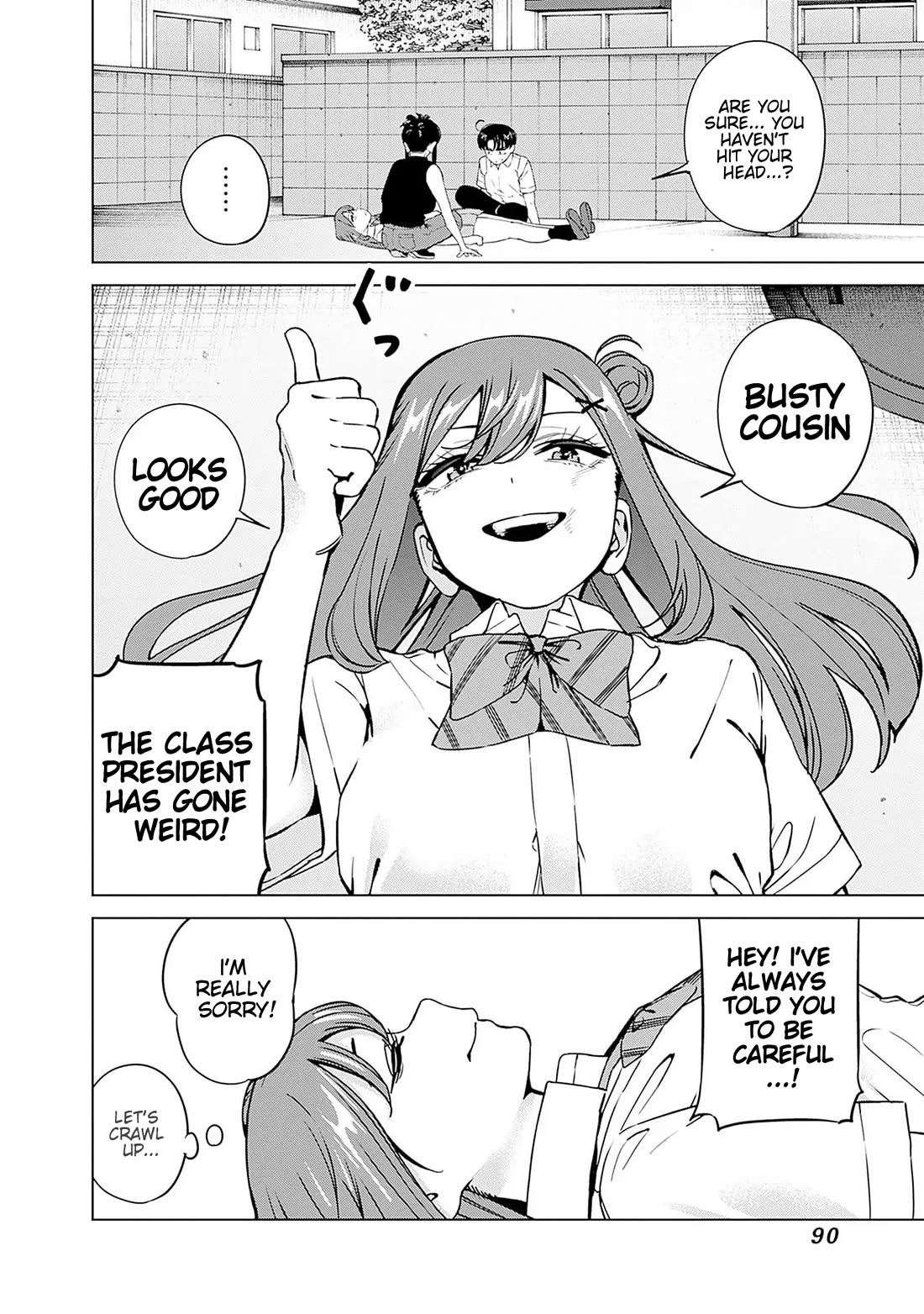 I'll Be Spoiled by My Big Sis Cousin? Chapter 22 page 16 - Chapter 22: On my Way Home with the Class President ♥︎