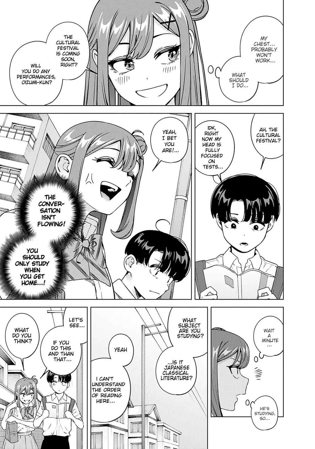 I'll Be Spoiled by My Big Sis Cousin? Chapter 22 page 7 - Chapter 22: On my Way Home with the Class President ♥︎