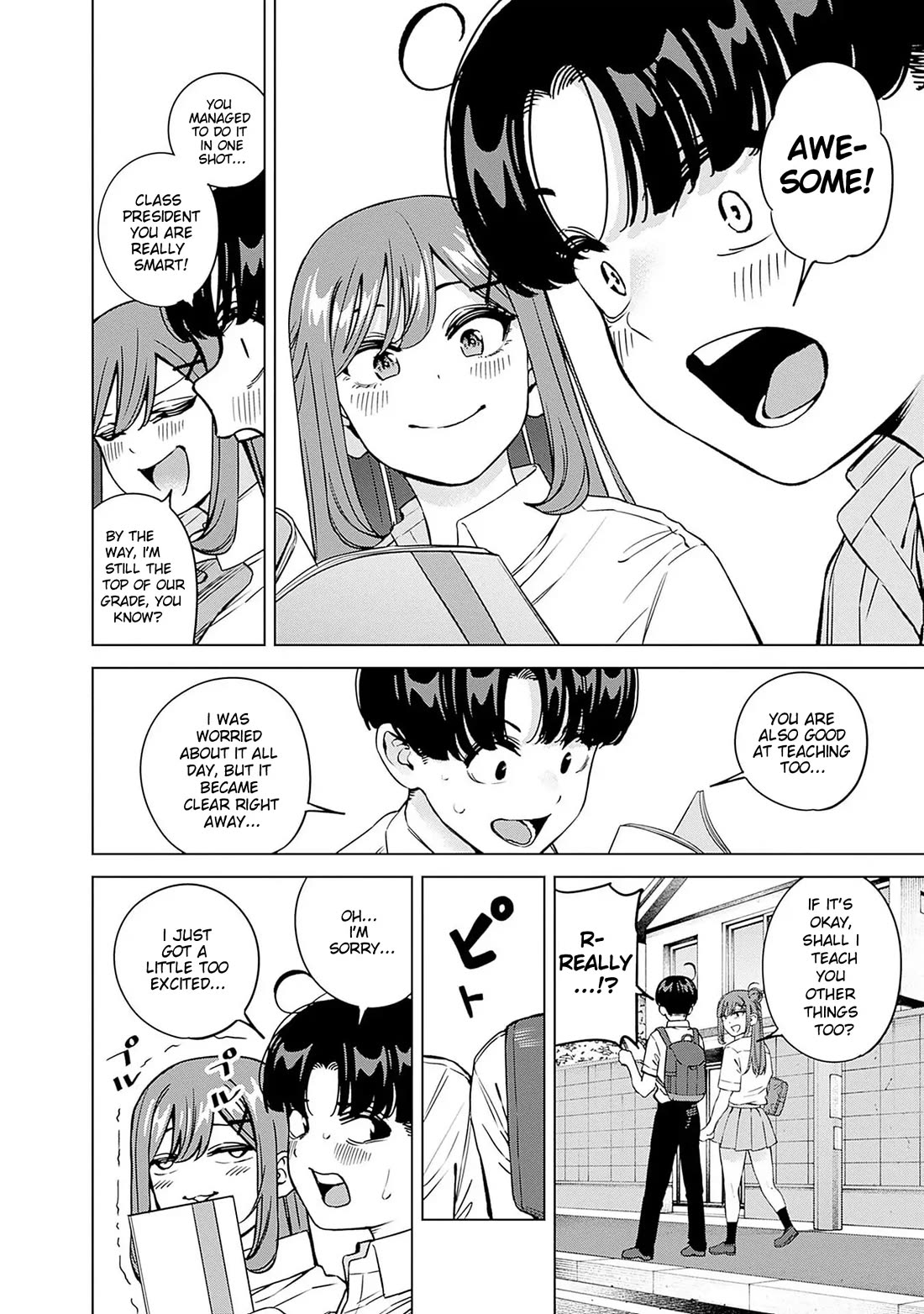 I'll Be Spoiled by My Big Sis Cousin? Chapter 22 page 8 - Chapter 22: On my Way Home with the Class President ♥︎