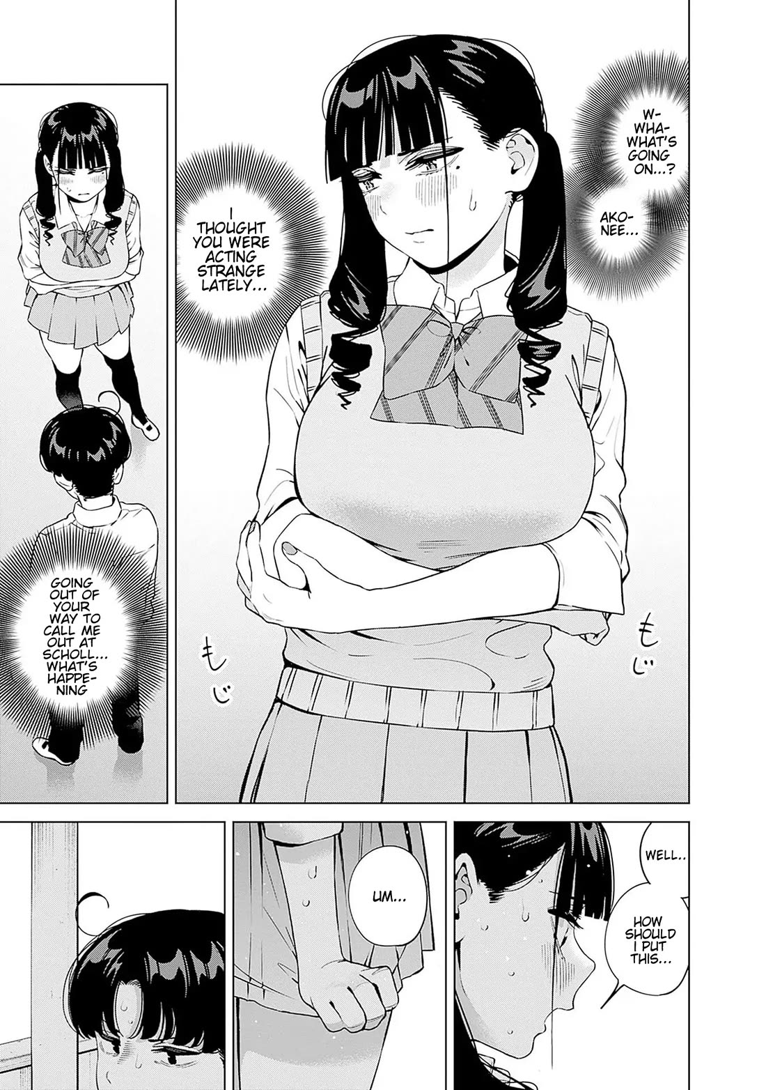 I'll Be Spoiled by My Big Sis Cousin? Chapter 25 page 15 - Chapter 25: Lately, Ako-nee has been acting a little... ♥︎