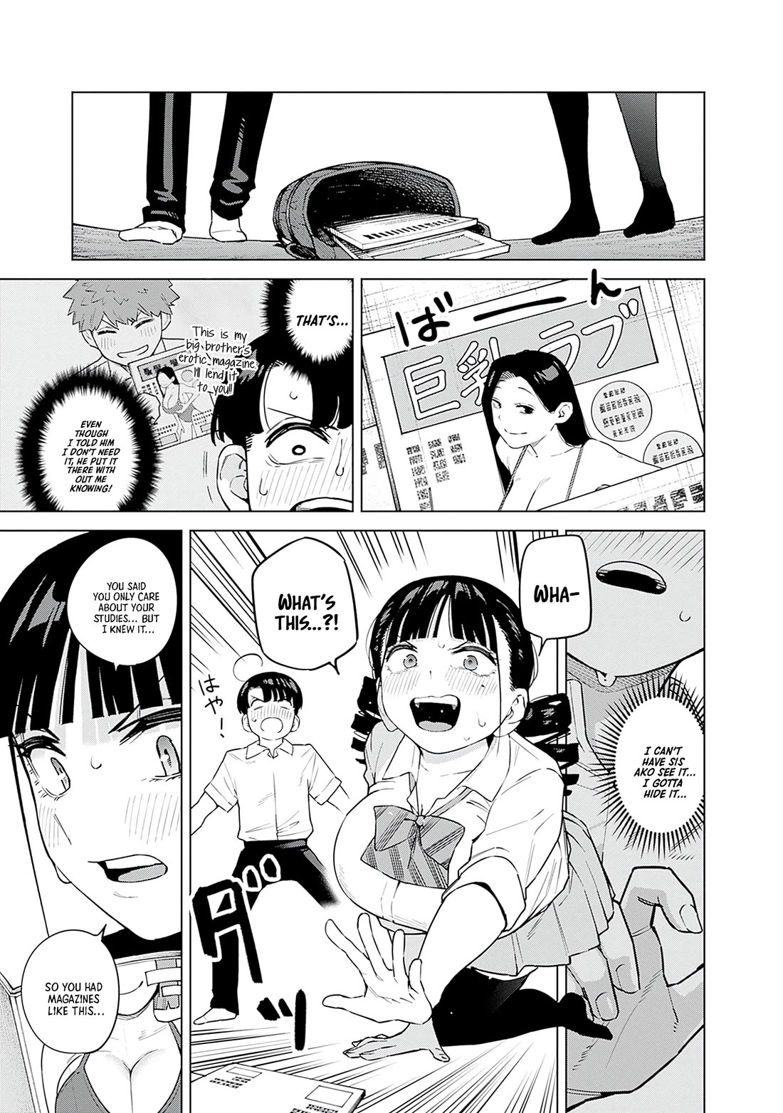 I'll Be Spoiled by My Big Sis Cousin? Chapter 7 page 9 - Chapter 7: My Other Big Sister Cousin 🖤