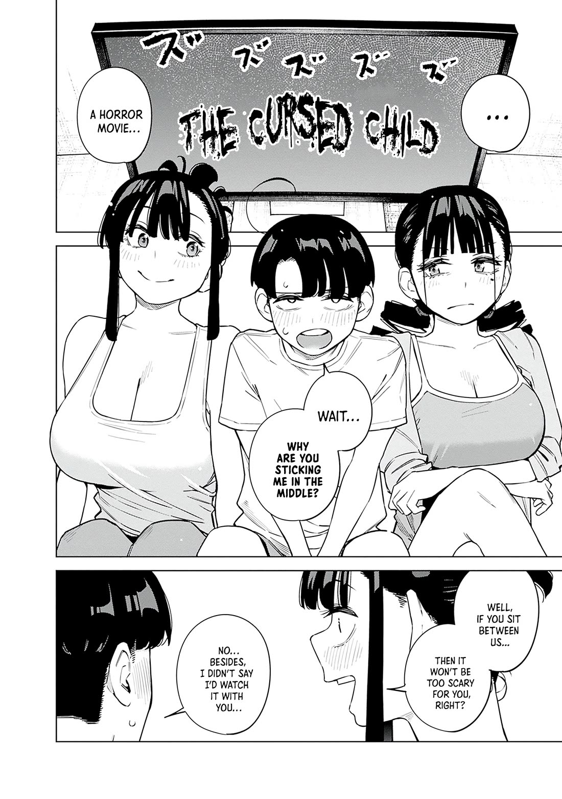 I'll Be Spoiled by My Big Sis Cousin? Chapter 8 page 6 - Chapter 8: A Watch Party With the 3 of Us 🖤