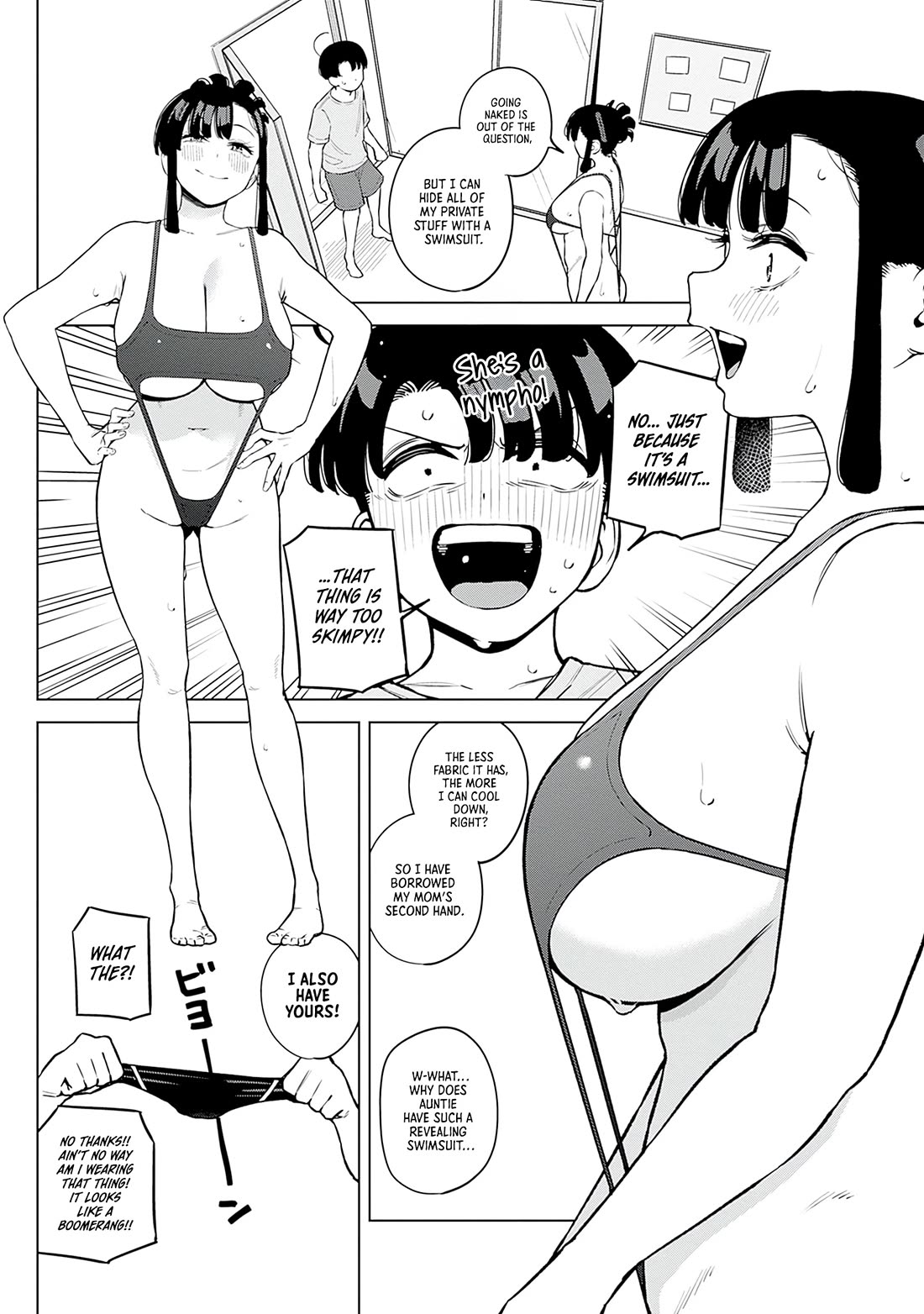 I'll Be Spoiled by My Big Sis Cousin? Chapter 9.5 page 3 - Chapter 9.5: Skimpy Swimsuit ❤︎