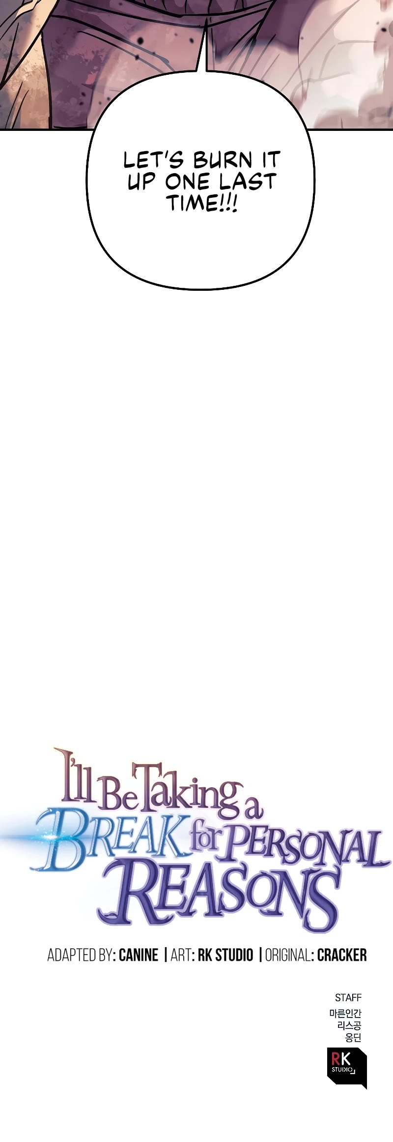 I’ll be Taking a Break for Personal Reasons Chapter 116 page 61 - Chapter 116