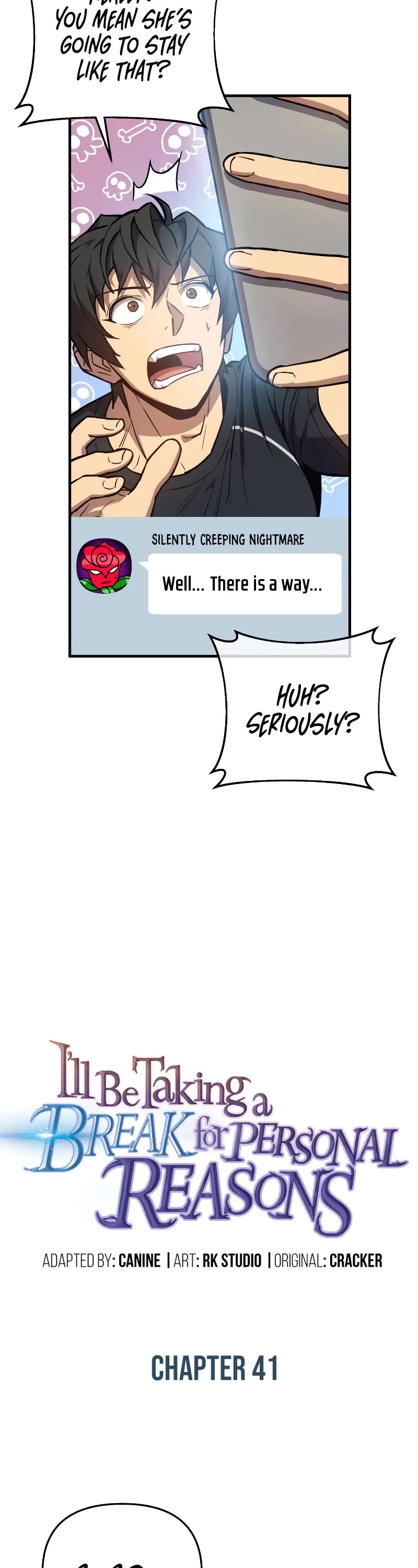 I’ll be Taking a Break for Personal Reasons Chapter 41 page 11 - Chapter 41