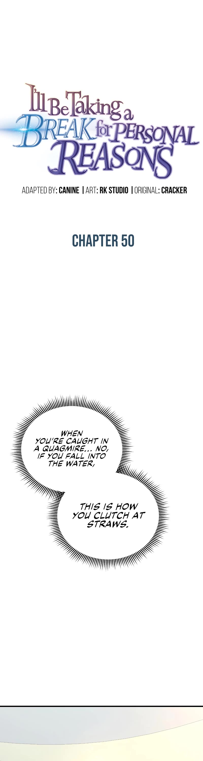 I’ll be Taking a Break for Personal Reasons Chapter 50 page 2 - Chapter 50