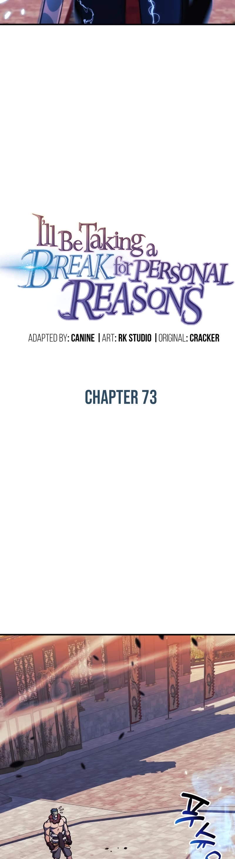 I’ll be Taking a Break for Personal Reasons Chapter 73 page 4 - Chapter 73