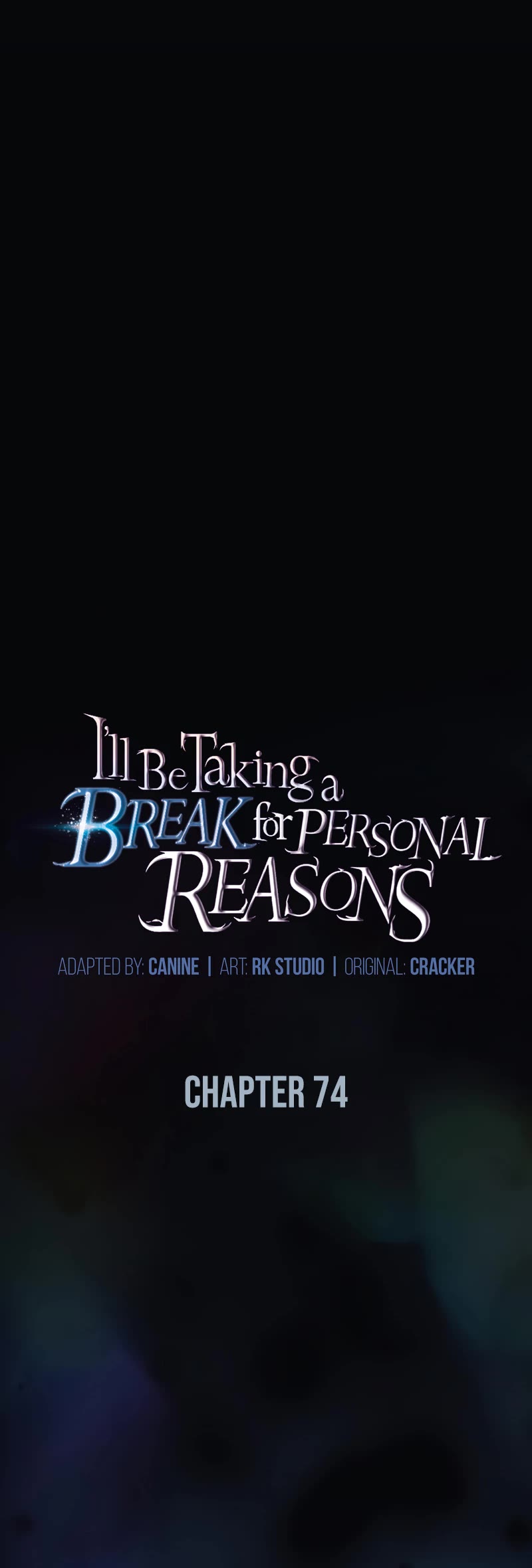 I’ll be Taking a Break for Personal Reasons Chapter 74 page 12 - Chapter 74