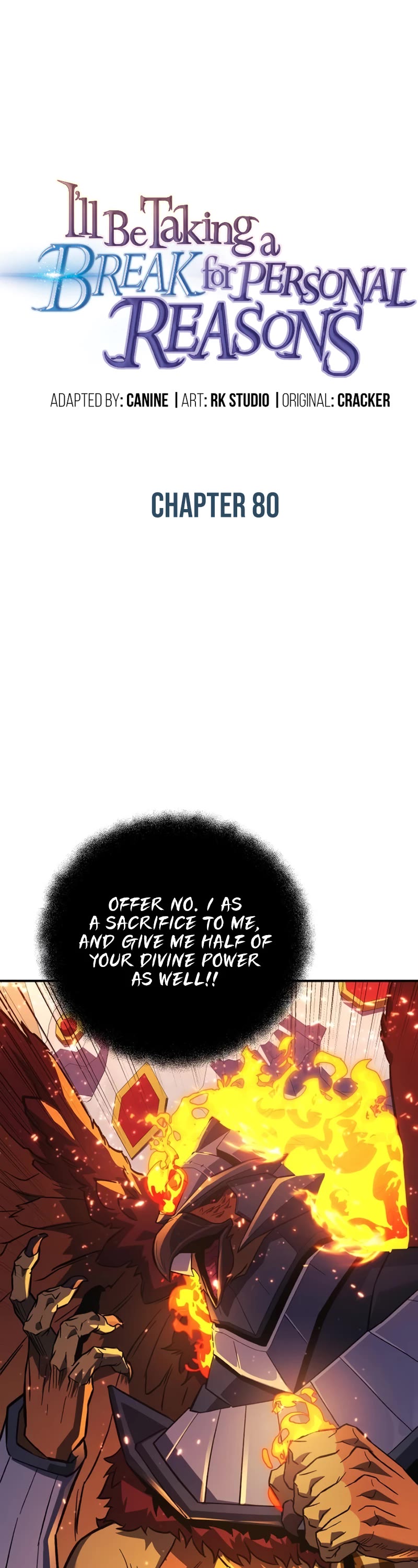 I’ll be Taking a Break for Personal Reasons Chapter 80 page 2 - Chapter 80