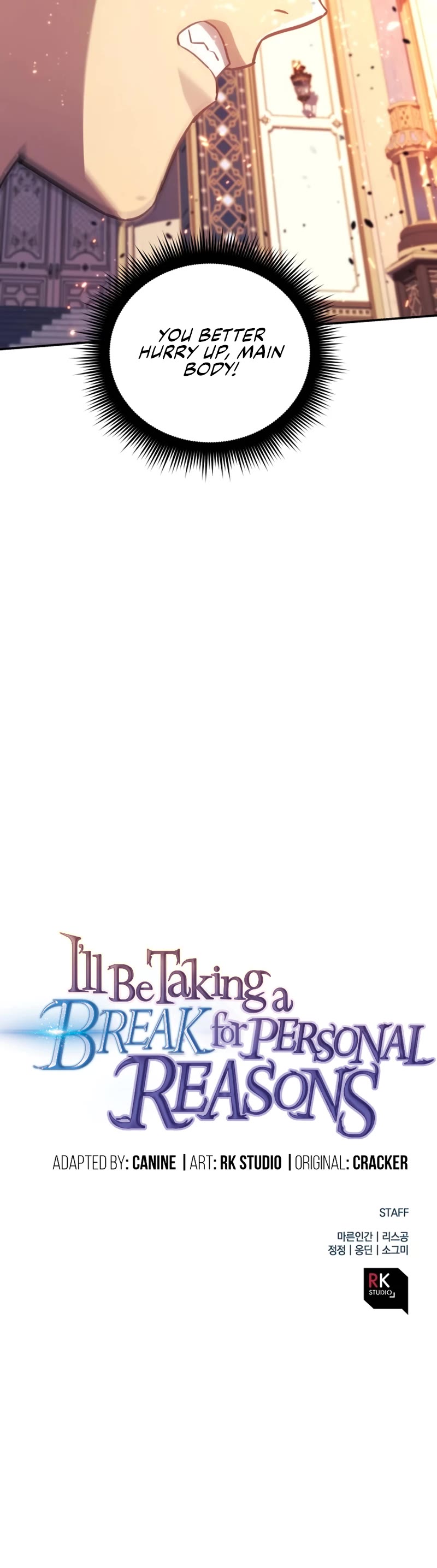 I’ll be Taking a Break for Personal Reasons Chapter 80 page 55 - Chapter 80