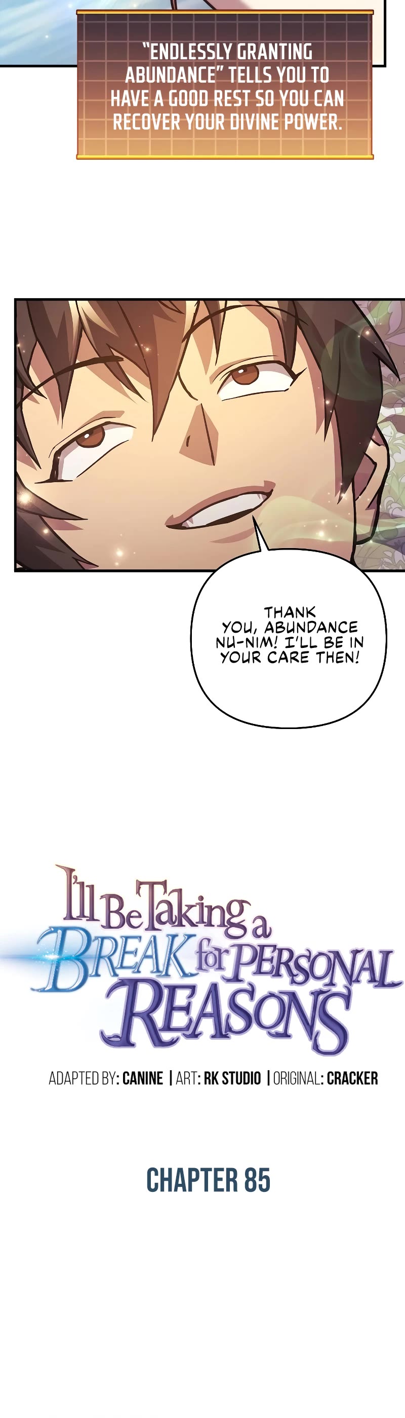 I’ll be Taking a Break for Personal Reasons Chapter 85 page 17 - Chapter 85
